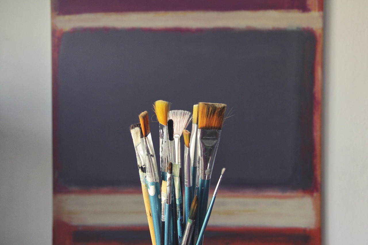 Artistieke gezinsfoto op gepersonaliseerd canvas schilderij.