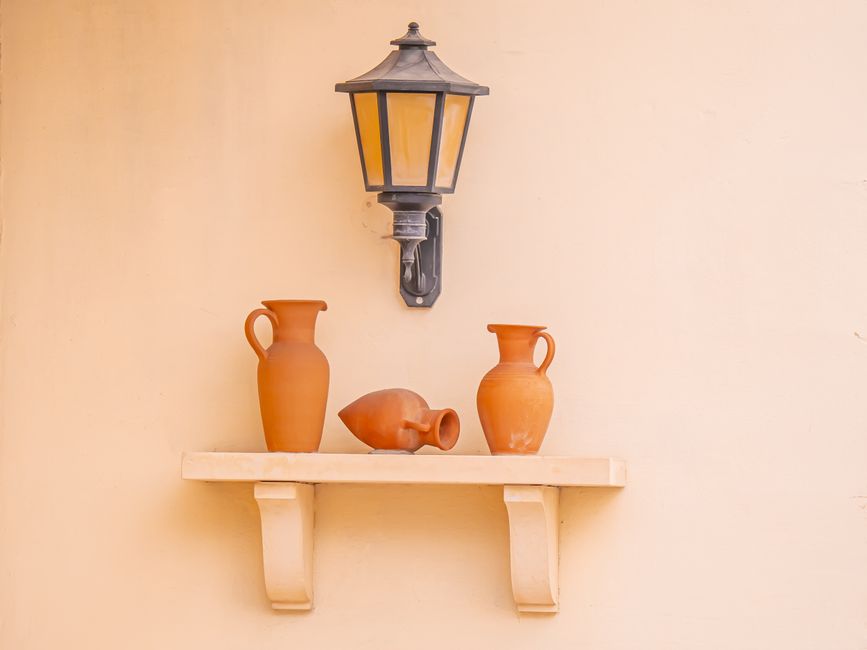 Keukenaccessoires in warme terracotta tinten. Keukenaccessoires in warme terracotta tinten.